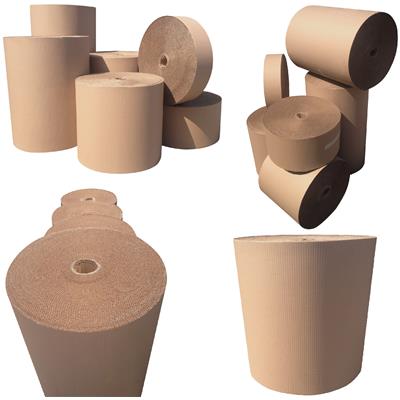 Corrugated Cardboard Paper Rolls