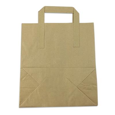 Kraft Paper SOS Bags (Brown & White)