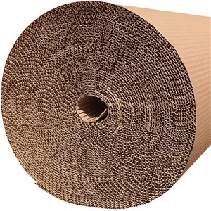 Corrugated cardboard rolls